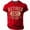 j-Red18839, variant on LIIPEE Men T Shirts Casual Short Sleeve Round Neck Letter Printed T Shirt Male Summer Fashion Tees Indoor Outdoor Comfortable Soft Breathable Daily Clothing,Army Green,L