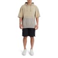 thumbnail image 6 of EPIC Studio Men's & Big Men's Ombre Dip Dye French Terry Short Sleeve Hoodie Sweatshirt, Sizes S-4XL, 6 of 8