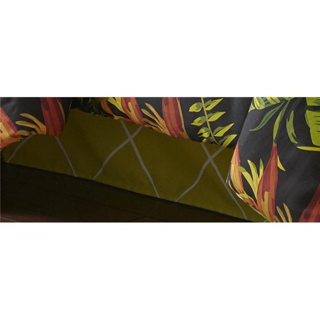 Colcha Linens CC-FP-BF-QN 15 Po Drop Fleur de Paradis Bedskirt - Grand Size