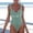 Light Green, variant on Swimming Women Swimwears Women Fashion Print Piece Tennis Swimsuit with Sleeveless Backless Design for Beach Bathing Suit Red M