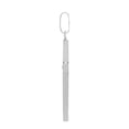 thumbnail image 2 of Solid 9ct White Gold Jewelco London Plain Cross Pendant, 2 of 5