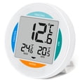thumbnail image 3 of Small Digital Refrigerator Thermometer 2 Pack, IP65 Waterproof Commercial and Home Use, Max/Min Record Function with LCD Screen, Can be hung or stood for Fridge, 3 of 5