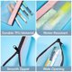 thumbnail image 4 of 6Pack Clear Pencil Pouch, Pencil Case, Clear Makeup Bag, Pencil Bag, Pen Pouch, Clear Pencil Case, Clear Zipper Pouch, 4 of 5