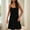 B41 Black womens summer dresses clearance under $5, variant on Summer Xqxayjr Womens Swimsuit Cover Up Sun Dresses Summer Short Spaghetti Strap Flowy Swing Sleeveless Wedding Guest Dress Crochet Hollow Out Casual V Neck Holiday Dresses