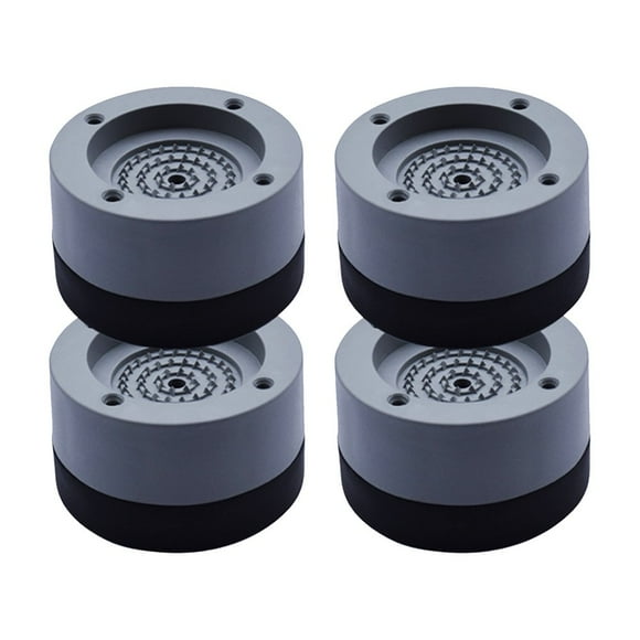 4PCS Pieds de Base Glissent des Coussinets de Vibration pour les Appareils Ménagers Stabilisateur pour Augmenter la Hauteur Réduisant le Bruit Plancher