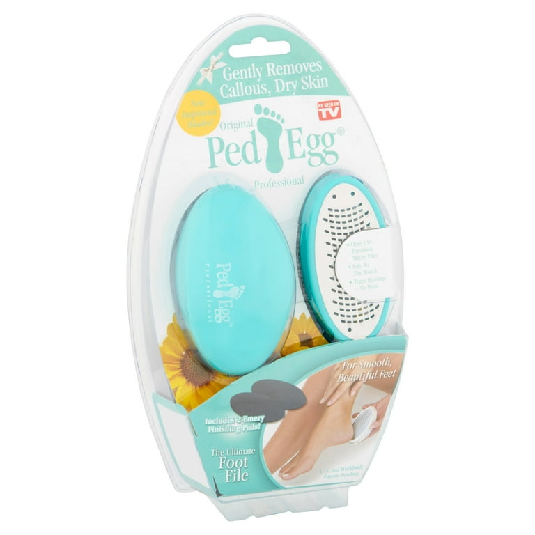 Foot File With Egg Ped Shape Foot Scrubber For Dead Hard - Temu