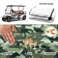 thumbnail image 6 of XYZCANDO Camouflage 2-Seat Golf Cart Seat Cover With 4 Storage Pockets - Non-Slip Washable Universal Golf Cart Accessory for Golf Lovers, 6 of 8