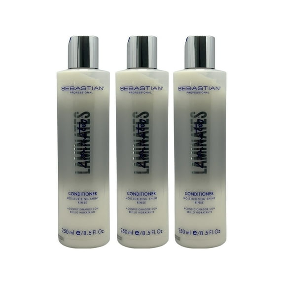 Sebastian Laminates Conditioner Moisturizing Shine Rinse 8.5 Oz(Pack of 3)