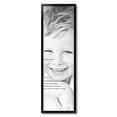 thumbnail image 2 of ArtToFrames 11x36 inch Satin Black Short Picture Frame, Black Wood Poster Frame (1416), 2 of 8