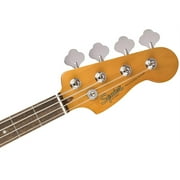 Squier Classic Vibe 60s Fretted 4-String Solid Body Bass Guitars Olympic White