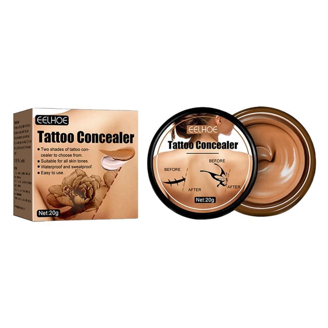 Corrector 20g Acné Cobertura completa Toda la piel Suministros corporales portátiles Marrón oscuro Marrón Ndcxsfigh Cuidado Belleza