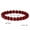 Red Bead, variant on 7 Chakra Natural Stone Beads Healing Reiki Bracelets Elasticity Jewelry Women-Red Bead