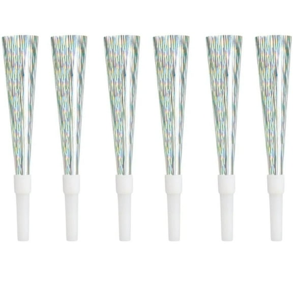 Prismatic Party Noisemakers, 6 Ct.