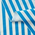 thumbnail image 4 of Mainstays Summer Fun Tablecloth, Indoor & Outdoor Table Decoration 60" x 84" - Blue Striped, 4 of 8