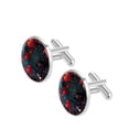 thumbnail image 2 of Valentine's Day Stylish Men Cufflink for Dress Shirts, Made of Stainless Steel, for Formal Occasions, 2 of 6