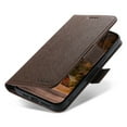 thumbnail image 3 of Allytechgroup Wallet Flip Case for iPhone 14 with Credit Card Slot, RFID Blocking PU Leather Stand Case Support Wireless Charging Shockproof Full Body Cover for iPhone 14, Brown, 3 of 8