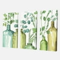 thumbnail image 1 of Designart Mixed Botanical Green Leaves I0 Canvas Wall Art, 1 of 2