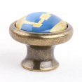 thumbnail image 3 of veasfak Poignée de Tiroir d'Armoire en Laiton Antique, Tiroir Rond, Numéro 9, 3 of 9