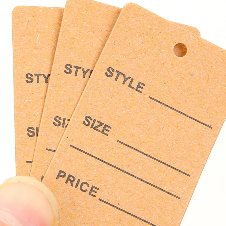 Paper Label Clothing Tag, Paper Clothes Labels, Clothes Tags Labels