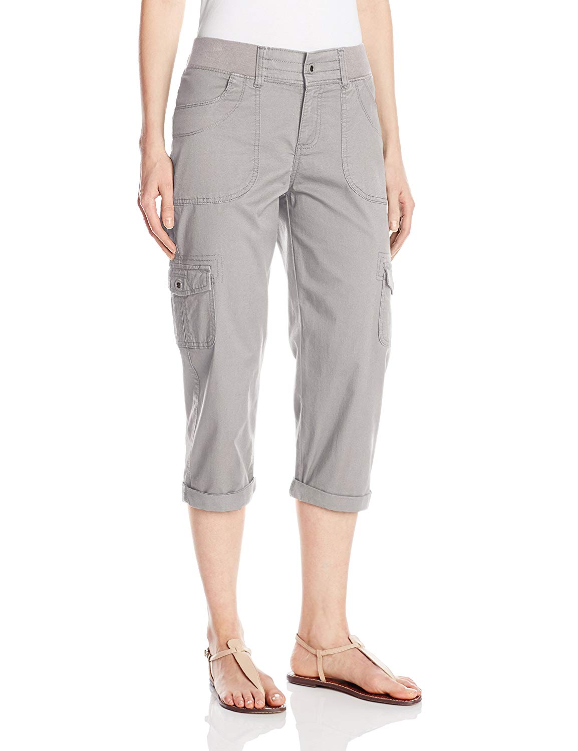 women's lee relaxed fit capris 1889