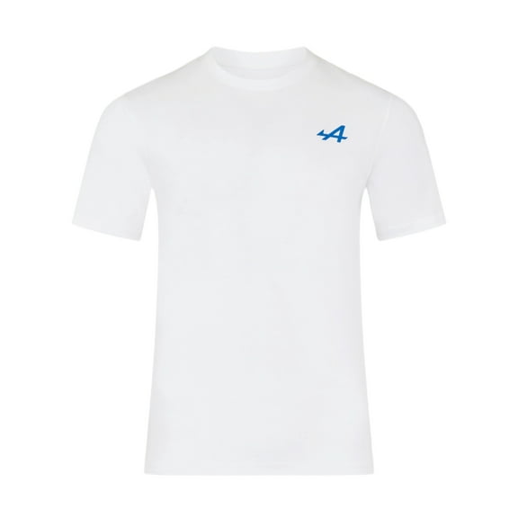 Alpine Racing F1 Graphic T-Shirt - Brilliant White
