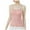 Pink, variant on AherBiu Womens Tank Tops with Built in Bra Cropped Camisole Shirt Spaghetti Strap Stretch Comfy Basic Layer Pajamas Undershirts