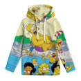 thumbnail image 5 of Simpsons Kid Hoodies Boys Girls 3D Graphic Sweatshirt Long Sleeve Pullover Hoodie Casual Hooded Sweater Coat S, 5 of 6