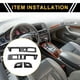 thumbnail image 2 of Cubierta de panel de interruptor de ventana de puerta delantera Unique Bargains para Ford F-150 21-24 negro 1 juego, 2 of 6