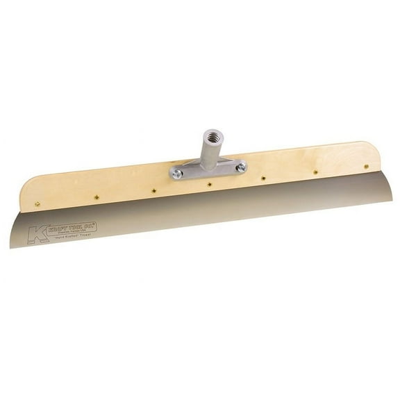Kraft Tool Hand Held Concrete Smoother,24 in,Wood GG603