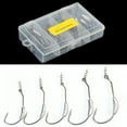 thumbnail image 2 of 26 piezas de anzuelos de pesca afilados con púas y peso, accesorios para aparejos de pesca, 2 of 11