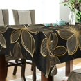 thumbnail image 5 of Yayeee Tablecloths 54" x 54" Rectangle Wrinkle Resistant Party Table Cover, Golden Elegance, 5 of 8