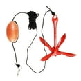 thumbnail image 2 of 1.5KG Folding Anchor Kit - 30 Ft Rope Bag Clip And Marker Buoy - For Inflatable Boat Jet Skis Small Boat Canoe Dingy ,Long Lasting, 2 of 5