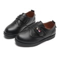 thumbnail image 4 of DADAWEN Boys School Uniform Dress Shoes Loafer Oxford Shoes Slip-on Black 4 Big Kid, 4 of 5