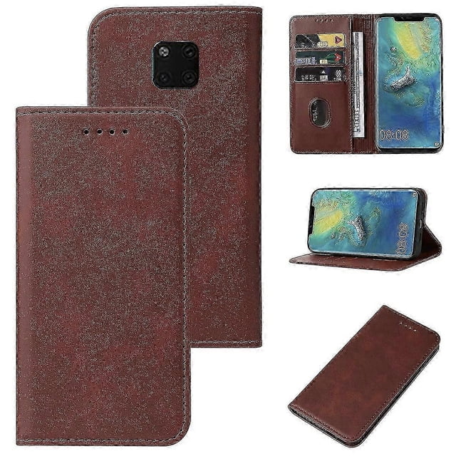 unique For Huawei Mate 20 Pro Magnetic Closure Leather Phone Case