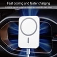 thumbnail image 4 of Soporte magnético para cargador de coche inalámbrico, soporte Adsorbable para teléfono de 15W, soporte para cargador inalámbrico de coche con succión magnética, 4 of 5