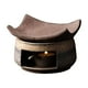 thumbnail image 2 of Juego de 1 set de cocina para asar té, calentador de velas, calentador de té, accesorios cerámicos para ceremonia del té con platillo de té tostado para uso en casa o exterior 8-12cm JASKFLY, 2 of 8