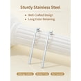 thumbnail image 5 of FindChic Stainless Steel Earrings for Women Bar Drop Earring Thin Flat Geometric Dangle Earrings Christmas Birthday Jewelry Gifts for Girlfriend/Mom, with Gift Box, 5 of 8