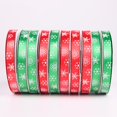 thumbnail image 5 of Hadanceo Christmas Decoration Ribbon Thicker  Xmas Wreath Tree Ornament Ribbon Gift Packing Pretty for Festival, 5 of 7