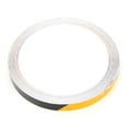 thumbnail image 3 of Autocollant Réfléchissant, Bande Lumineuse en Plastique Autocollant Résistant à l'Humidité pour Motocycliste Noir et Orange, 3 of 8