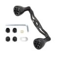 thumbnail image 2 of Colaxi Reel Handle Rocker Boat Boat Fishing Nonslip Sea Fishing Fly Fishing Rock Fishing Portable Sturdy Replacement Rocker Black, 2 of 8