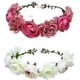 thumbnail image 1 of Corona de Flores para Boda 2 Piezas, Diadema para niñas Accesorio para Banda para el Cabello Guirnalda de Cabeza Floral para Boda Corona de Flores de Playa, Cinta de Viaje para Fiesta Diadema para el Cabello de Boda ER, 1 of 5
