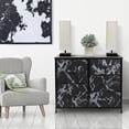 thumbnail image 3 of Sorbus Dresser with 5 Drawers - Furniture Storage Tower Unit, MDF wood- Steel Frame, Wood Top, Fabric Bins, 3 of 6