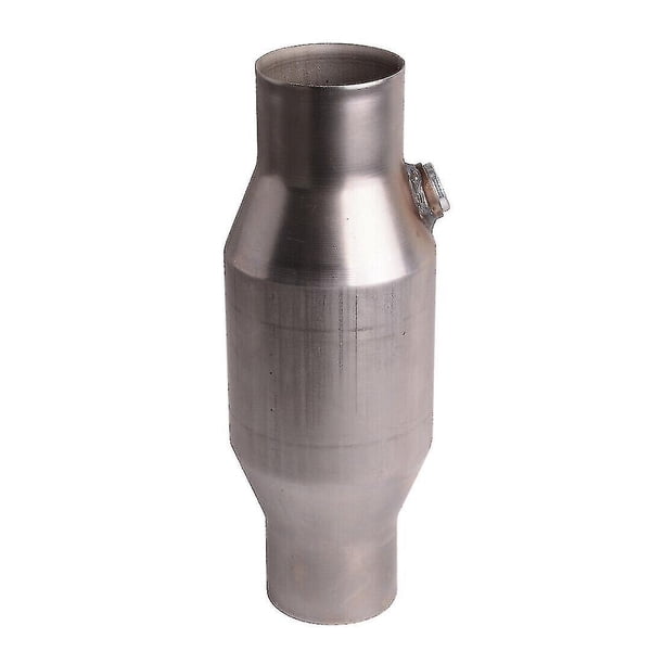 1 Uds. Convertidor catalítico hilado de 2,5 pulgadas acero inoxidable alto 425250 convertidor catalítico de escape