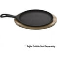 thumbnail image 5 of Soro Essentials- Oval Shape Wooden Fajita Underliner- Fajita Sizzle Griddle Wooden Base Fits 7" x 9.25" Fajita Pan Grill Fajita Food Server Barbeque Party Restaurant Catering Service Home Restaurant, 5 of 6