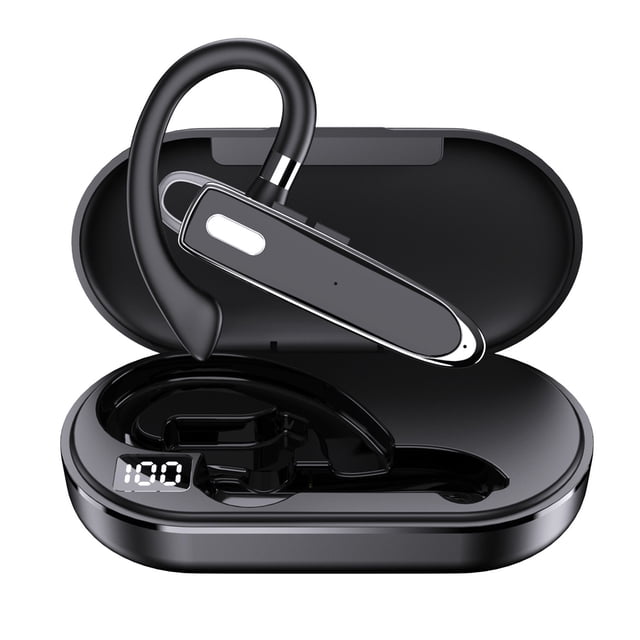 Auricular inalámbrico Bluetooth, auricular inalámbrico Bluetooth 5.1 con estuche de carga, para conducir en la oficina