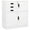 White, variant on vidaXL Office Cabinet Black 35.4"x15.7"x40.2" Steel