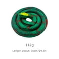 2024 Red reticulated snake simulation snake toy new and unique creative ...