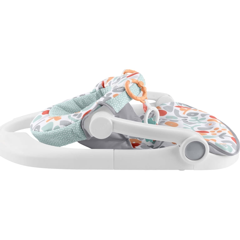 Fisher-Price Sit-Me-Up Floor Seat with Toys, Fresh Floral photo 6