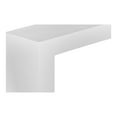 thumbnail image 6 of Moe's Home Collection Lazarus Outdoor Bench White Stone Dining Benches, 6 of 7