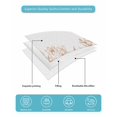 thumbnail image 5 of Wildflower Leaf Full Size Down Alternative Comforter, Lightweight Comforter Quilt Bedding Set with Pillow Shams Brown Floral Botanical White Watercolor All Seasons Bed Comforter Duvet Insert 78"x90", 5 of 7